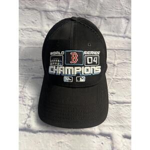 Vintage Boston Red Sox Hat 2004 World Series Champions Collectors Cap Baseball